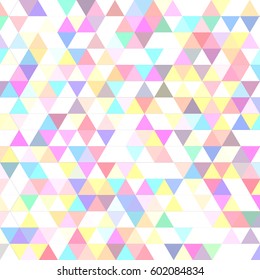 Abstract geometric colorful pattern for background. Decorative backdrop can be used for wallpaper, pattern fills, web page background, surface textures.