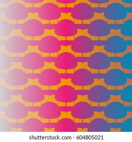 Abstract geometric colorful pattern for background. Decorative backdrop can be used for wallpaper, pattern fills, web page background, surface textures.