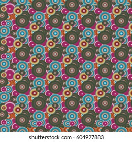 Abstract geometric colorful pattern for background. Decorative backdrop can be used for wallpaper, pattern fills, web page background, surface textures.