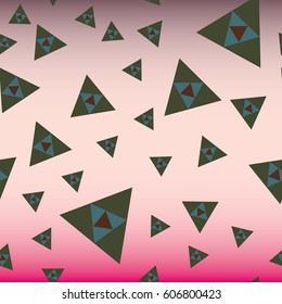 Abstract geometric colorful pattern for background. Decorative backdrop can be used for wallpaper, pattern fills, web page background, surface textures.