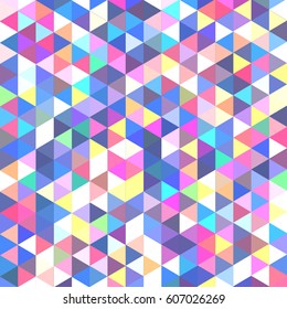 Abstract geometric colorful pattern for background. Decorative backdrop can be used for wallpaper, pattern fills, web page background, surface textures.