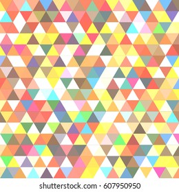 Abstract geometric colorful pattern for background. Decorative backdrop can be used for wallpaper, pattern fills, web page background, surface textures.