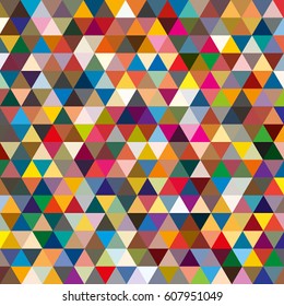 Abstract geometric colorful pattern for background. Decorative backdrop can be used for wallpaper, pattern fills, web page background, surface textures.