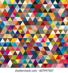 Abstract geometric colorful pattern for background. Decorative backdrop can be used for wallpaper, pattern fills, web page background, surface textures.