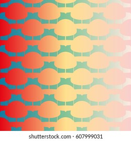 Abstract geometric colorful pattern for background. Decorative backdrop can be used for wallpaper, pattern fills, web page background, surface textures.