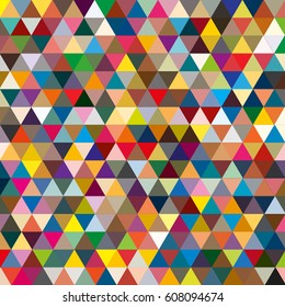 Abstract geometric colorful pattern for background. Decorative backdrop can be used for wallpaper, pattern fills, web page background, surface textures.
