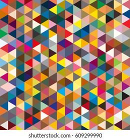 Abstract geometric colorful pattern for background. Decorative backdrop can be used for wallpaper, pattern fills, web page background, surface textures.