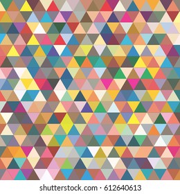 Abstract geometric colorful pattern for background. Decorative backdrop can be used for wallpaper, pattern fills, web page background, surface textures.