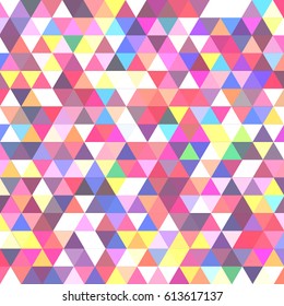 Abstract geometric colorful pattern for background. Decorative backdrop can be used for wallpaper, pattern fills, web page background, surface textures.