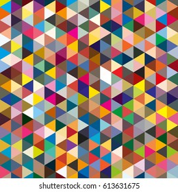 Abstract geometric colorful pattern for background. Decorative backdrop can be used for wallpaper, pattern fills, web page background, surface textures.