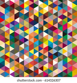 Abstract geometric colorful pattern for background. Decorative backdrop can be used for wallpaper, pattern fills, web page background, surface textures.