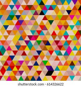 Abstract geometric colorful pattern for background. Decorative backdrop can be used for wallpaper, pattern fills, web page background, surface textures.
