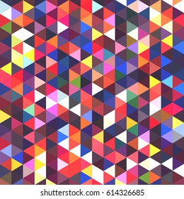 Abstract geometric colorful pattern for background. Decorative backdrop can be used for wallpaper, pattern fills, web page background, surface textures.