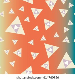Abstract geometric colorful pattern for background. Decorative backdrop can be used for wallpaper, pattern fills, web page background, surface textures.