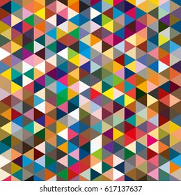 Abstract geometric colorful pattern for background. Decorative backdrop can be used for wallpaper, pattern fills, web page background, surface textures.