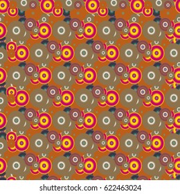 Abstract geometric colorful pattern for background. Decorative backdrop can be used for wallpaper, pattern fills, web page background, surface textures.