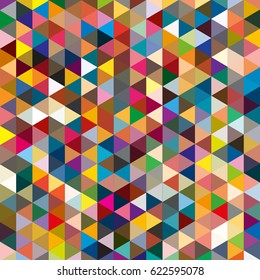 Abstract geometric colorful pattern for background. Decorative backdrop can be used for wallpaper, pattern fills, web page background, surface textures.