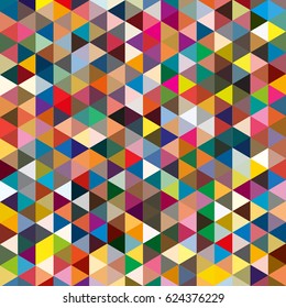 Abstract geometric colorful pattern for background. Decorative backdrop can be used for wallpaper, pattern fills, web page background, surface textures.