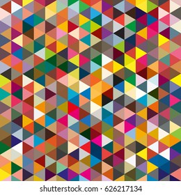 Abstract geometric colorful pattern for background. Decorative backdrop can be used for wallpaper, pattern fills, web page background, surface textures.