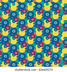 Abstract geometric colorful pattern for background. Decorative backdrop can be used for wallpaper, pattern fills, web page background, surface textures.
