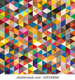Abstract geometric colorful pattern for background. Decorative backdrop can be used for wallpaper, pattern fills, web page background, surface textures.