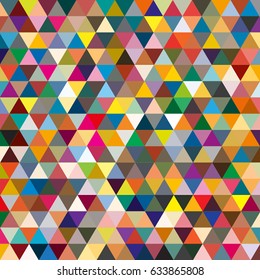 Abstract geometric colorful pattern for background. Decorative backdrop can be used for wallpaper, pattern fills, web page background, surface textures.