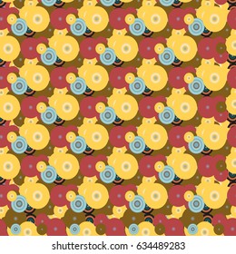 Abstract geometric colorful pattern for background. Decorative backdrop can be used for wallpaper, pattern fills, web page background, surface textures.