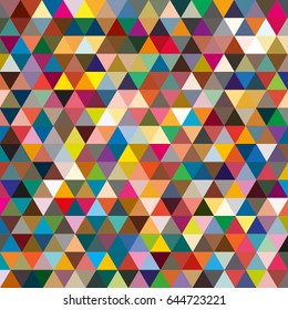 Abstract geometric colorful pattern for background. Decorative backdrop can be used for wallpaper, pattern fills, web page background, surface textures.