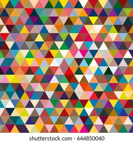 Abstract geometric colorful pattern for background. Decorative backdrop can be used for wallpaper, pattern fills, web page background, surface textures.