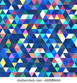 Abstract geometric colorful pattern for background. Decorative backdrop can be used for wallpaper, pattern fills, web page background, surface textures.