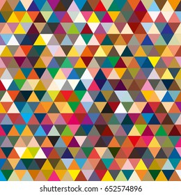 Abstract geometric colorful pattern for background. Decorative backdrop can be used for wallpaper, pattern fills, web page background, surface textures.