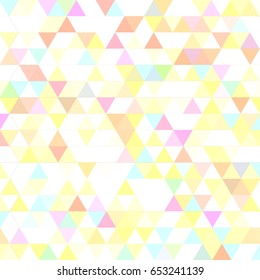 Abstract geometric colorful pattern for background. Decorative backdrop can be used for wallpaper, pattern fills, web page background, surface textures.