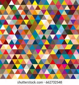 Abstract geometric colorful pattern for background. Decorative backdrop can be used for wallpaper, pattern fills, web page background, surface textures.