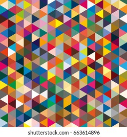 Abstract geometric colorful pattern for background. Decorative backdrop can be used for wallpaper, pattern fills, web page background, surface textures.
