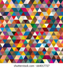 Abstract geometric colorful pattern for background. Decorative backdrop can be used for wallpaper, pattern fills, web page background, surface textures.
