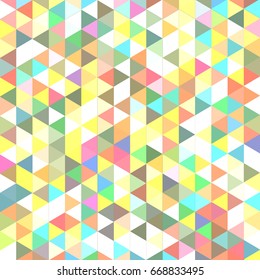 Abstract geometric colorful pattern for background. Decorative backdrop can be used for wallpaper, pattern fills, web page background, surface textures.