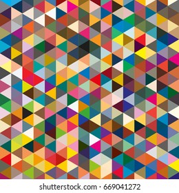 Abstract geometric colorful pattern for background. Decorative backdrop can be used for wallpaper, pattern fills, web page background, surface textures.