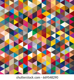 Abstract geometric colorful pattern for background. Decorative backdrop can be used for wallpaper, pattern fills, web page background, surface textures.