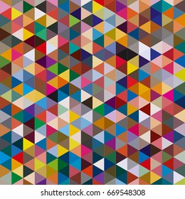 Abstract geometric colorful pattern for background. Decorative backdrop can be used for wallpaper, pattern fills, web page background, surface textures.