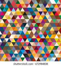 Abstract geometric colorful pattern for background. Decorative backdrop can be used for wallpaper, pattern fills, web page background, surface textures.