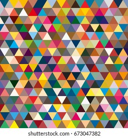 Abstract geometric colorful pattern for background. Decorative backdrop can be used for wallpaper, pattern fills, web page background, surface textures.