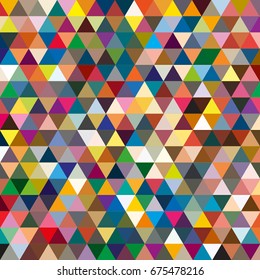 Abstract geometric colorful pattern for background. Decorative backdrop can be used for wallpaper, pattern fills, web page background, surface textures.