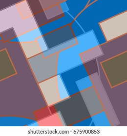 Abstract geometric colorful pattern for background. Decorative backdrop can be used for wallpaper, pattern fills, web page background, surface textures.