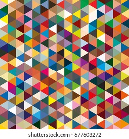 Abstract geometric colorful pattern for background. Decorative backdrop can be used for wallpaper, pattern fills, web page background, surface textures.