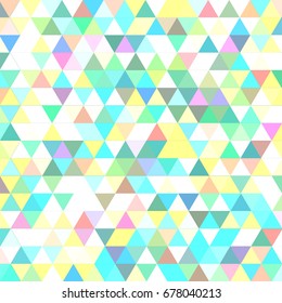 Abstract geometric colorful pattern for background. Decorative backdrop can be used for wallpaper, pattern fills, web page background, surface textures.