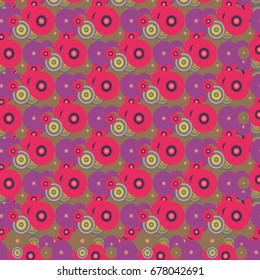 Abstract geometric colorful pattern for background. Decorative backdrop can be used for wallpaper, pattern fills, web page background, surface textures.