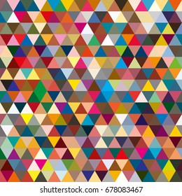 Abstract geometric colorful pattern for background. Decorative backdrop can be used for wallpaper, pattern fills, web page background, surface textures.