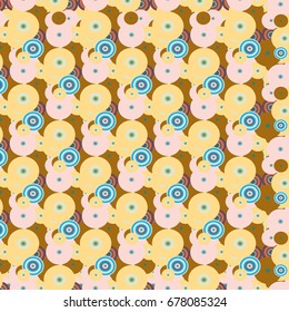 Abstract geometric colorful pattern for background. Decorative backdrop can be used for wallpaper, pattern fills, web page background, surface textures.