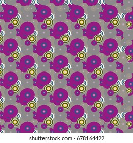 Abstract geometric colorful pattern for background. Decorative backdrop can be used for wallpaper, pattern fills, web page background, surface textures.