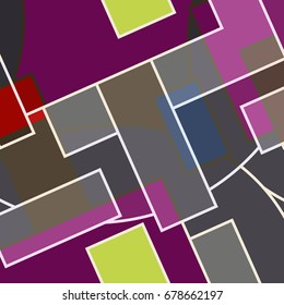 Abstract geometric colorful pattern for background. Decorative backdrop can be used for wallpaper, pattern fills, web page background, surface textures.